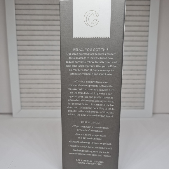 Complex Culture: Sonic T-Bar Facial Massager -BNIB! - Picture 3 of 6